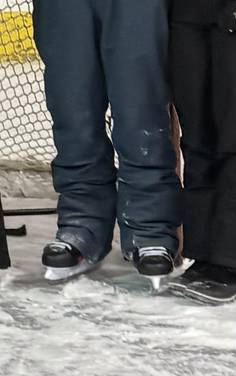 5th Element Stealth Ice Hockey Skates - Perfect for Recreational Ice Skating and Hockey - True-to-Size Fit and Moisture Resistant Liner customer photo 1