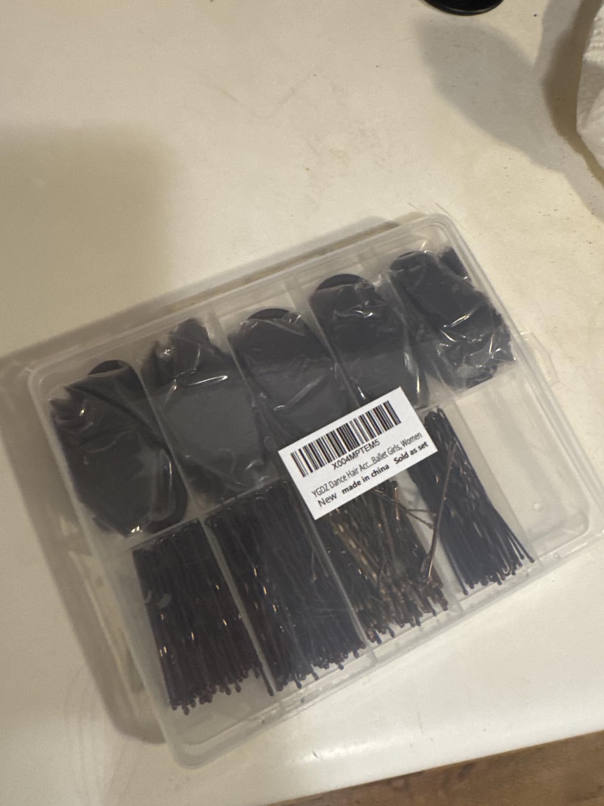 YGDZ Ballet Bun Kit for Kids, Hair Nets for Dance Buns, Bobby Pins Black, Dance Hair Accessories for Girls, Women, Dance Competitions Must Haves, Dance Stuff Black customer photo 1