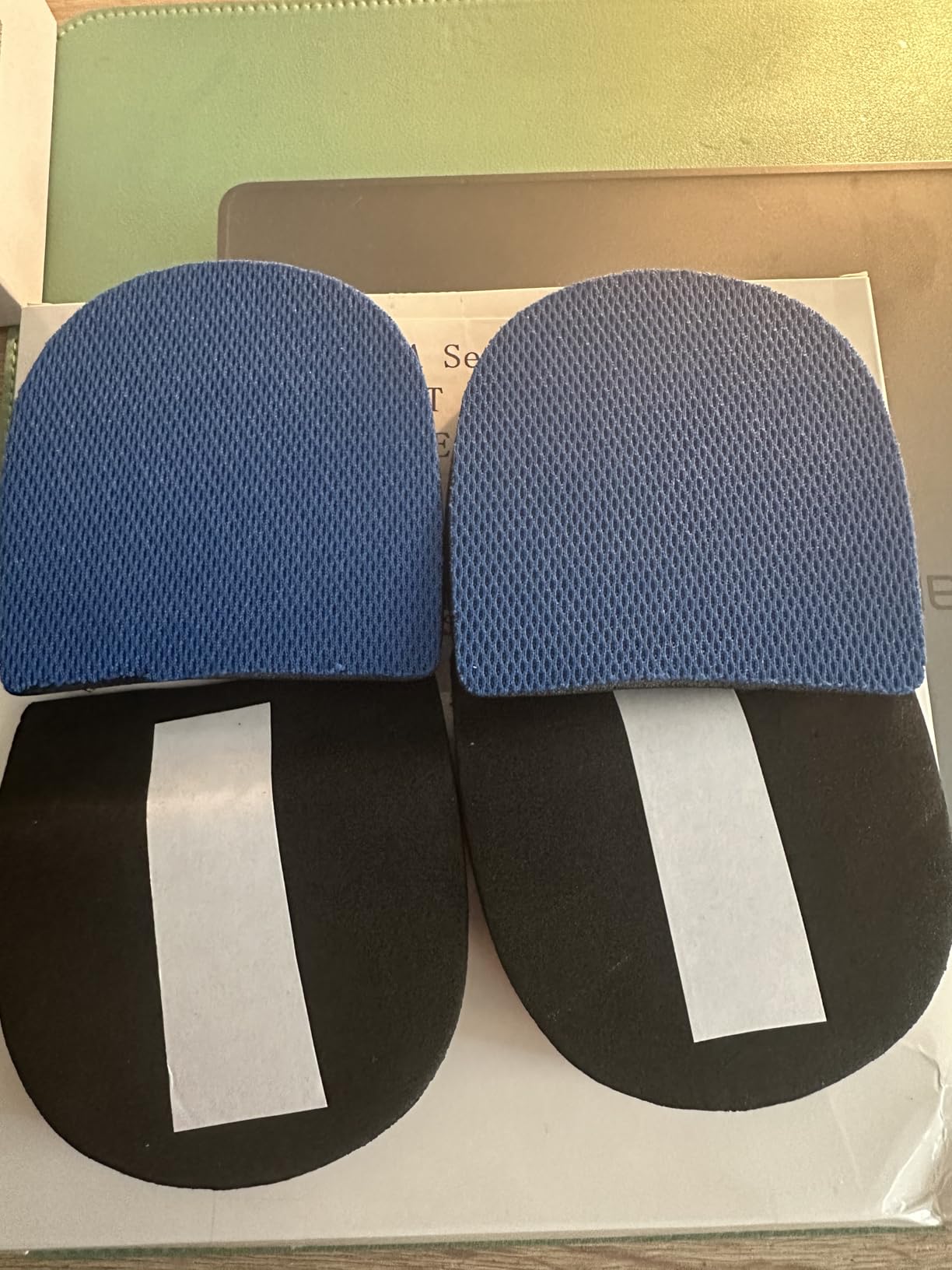 Chicingyou 2 Pairs Hockey Skate Performance Insert Hockey Cushion Insoles Shoe Inserts for Skates Roller Games Practices Players customer photo 1