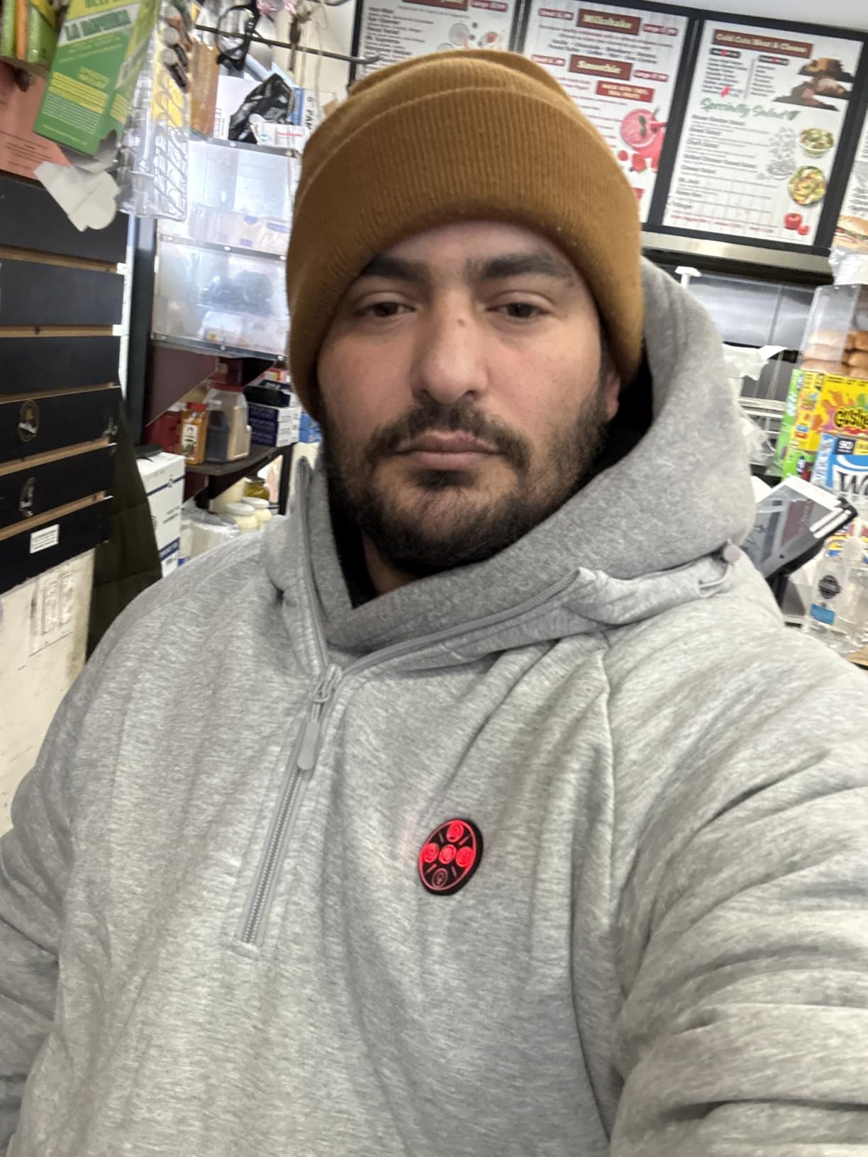 DR.PREPARE Heated Hoodie Unisex, Ultra-Thick Plush Hoodie with 16000mAh Power Bank, 9 Heat Zones, Max 8H Heating Clothing customer photo 1