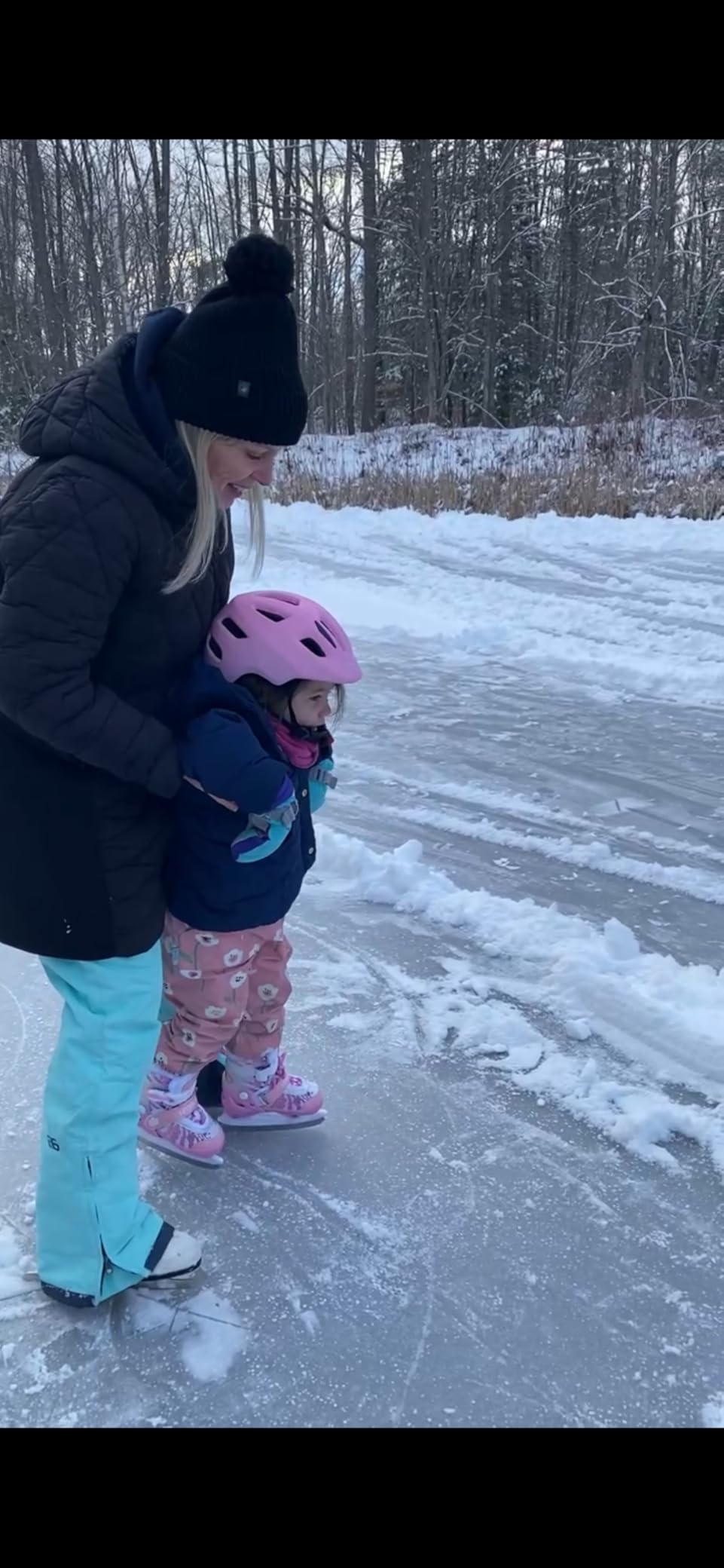 Adjustable Ice Skates for Kids Boys Girls - Warm Fleece Lined, 4 Size Adjustable Figure Skates customer photo 1