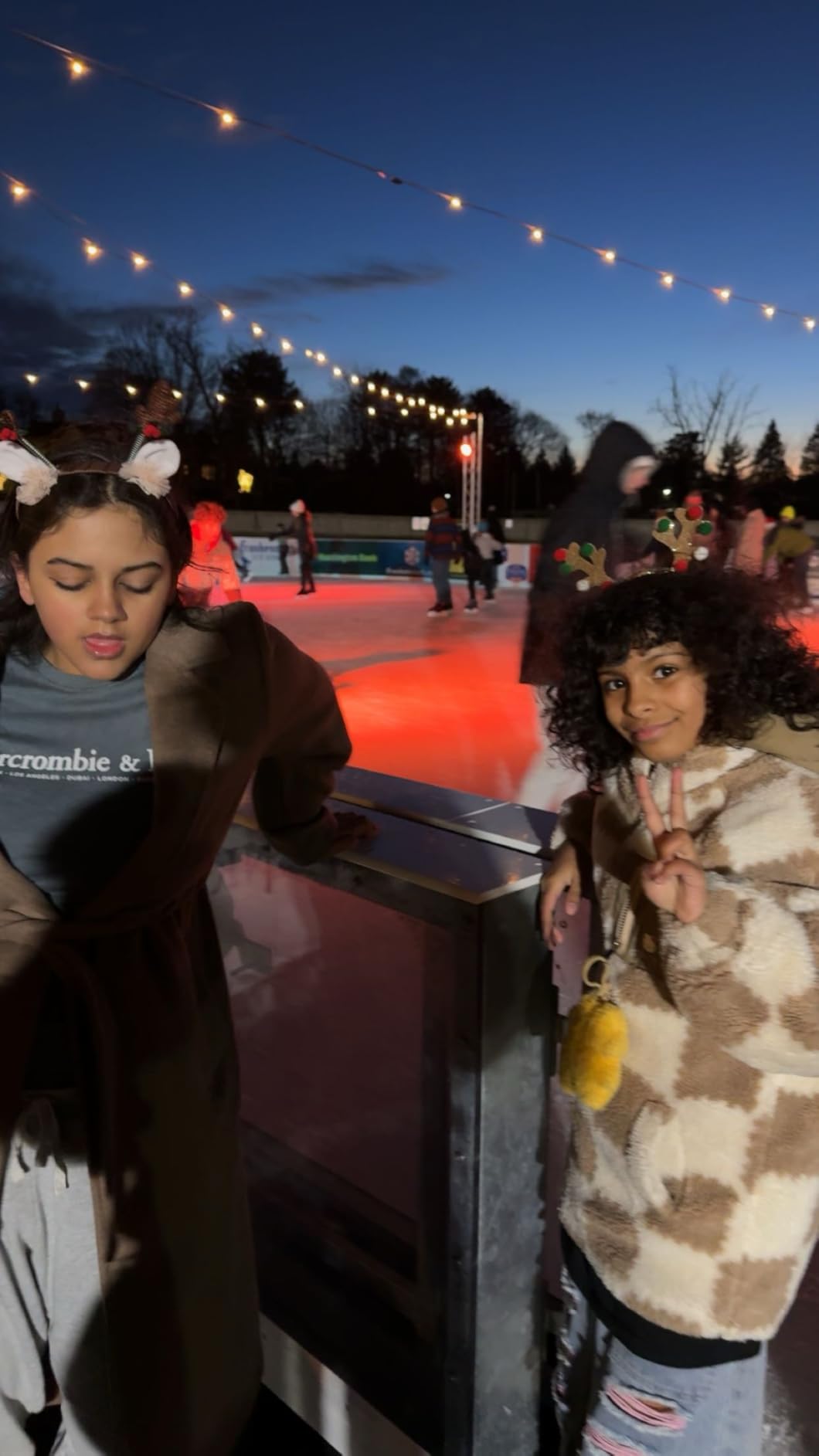 Adjustable Ice Skates for Kids Boys Girls - Warm Fleece Lined, 4 Size Adjustable Figure Skates customer photo 2