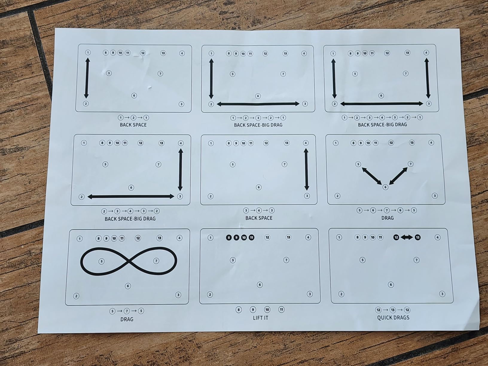 Field Hockey Training Mat 59