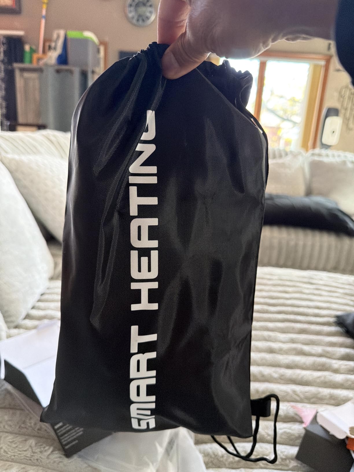 Heated Gloves, Rechargeable Heated Gloves for Men Women, Waterproof Electric Heating Ski Gloves with Touchscreen for Cold Weather Skiing Snowboarding Hiking Hunting Gifts customer photo 2