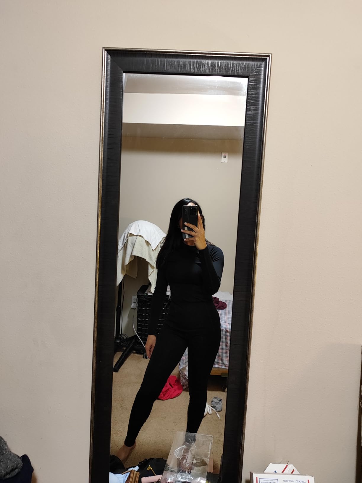 LEADHALO Midweight Merino Wool Base Layer Women Set, Moisture Wicking Warm Women's Thermals Top and Bottom for Ski Snowboard customer photo 1