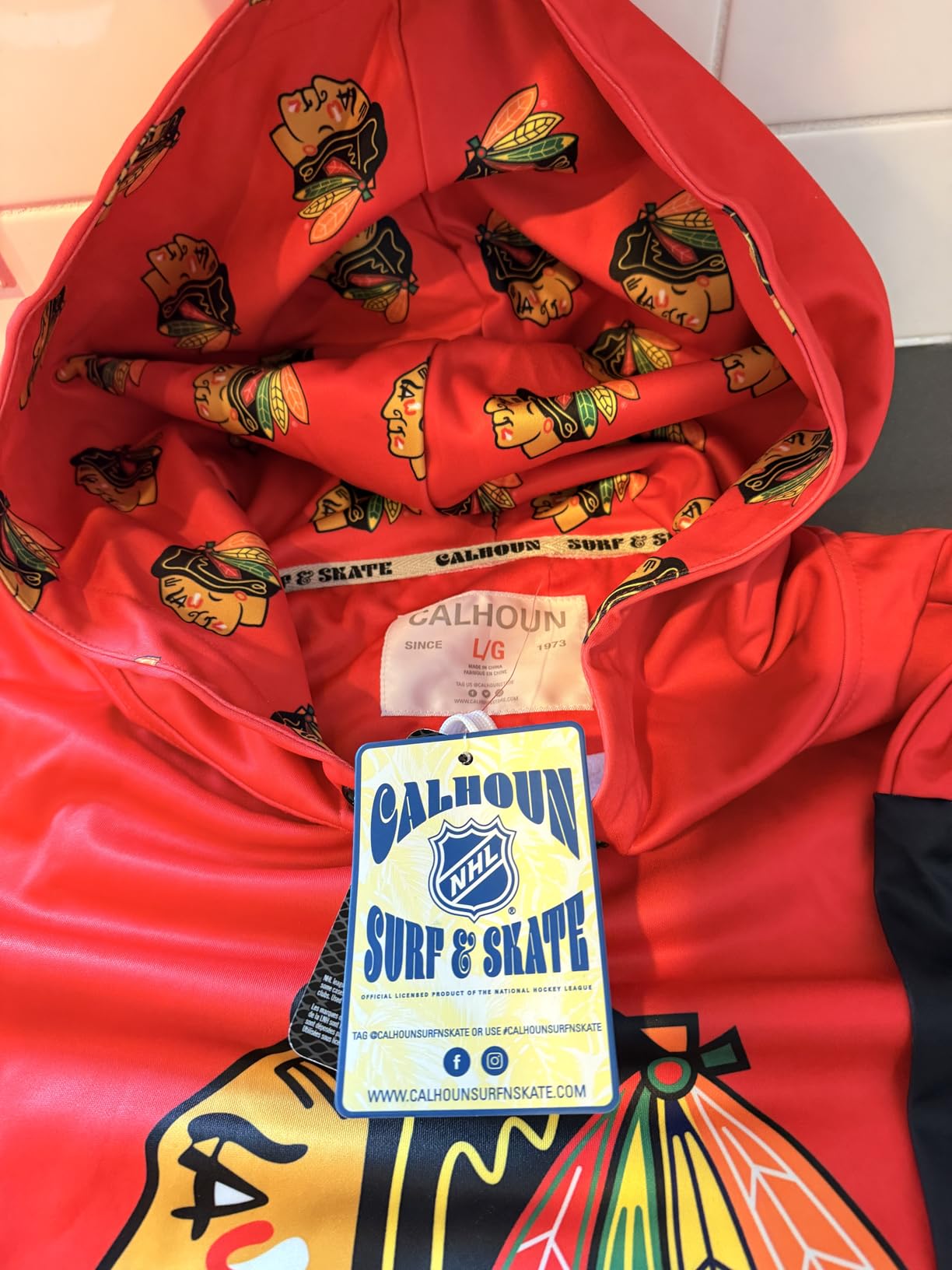 NHL Men's Lace-Up Hoodie - Officially Licensed Team Sweatshirt - Relaxed Fit, Premium Hockey Fan Gear customer photo 1