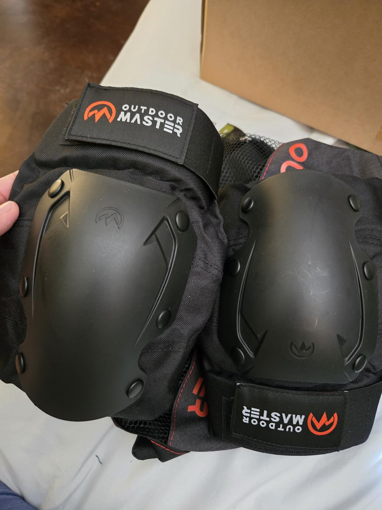 OutdoorMaster Skate Protective Gear Set for Adult & Youth, Skateboard Helmet Knee and Elbow Pads with Wrist Guards for Scooter, Inline Roller Skating, Skateboarding customer photo 1