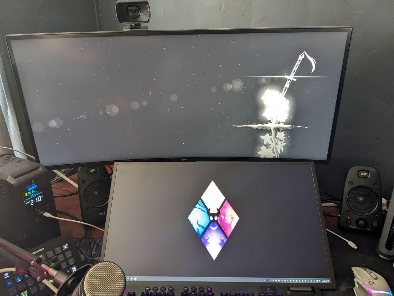 UPERFECT Portable Monitor 4K 144Hz QLED, 19