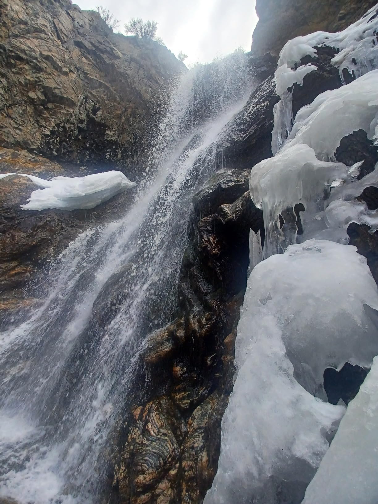 Sportneer Crampons: Ice Cleats for Shoes and Boots with 28 Spikes - Traction Slip-on Stretch Footwear for Walking and Shoveling on Ice and Snow customer photo 2