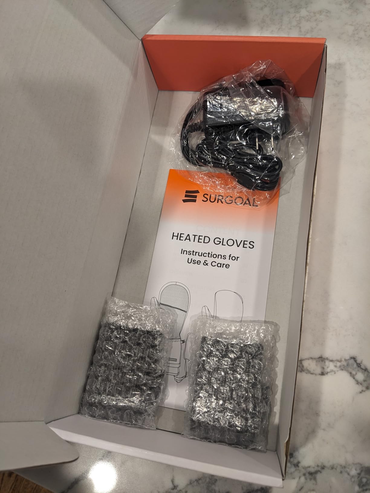 Heated Mittens for Men, 22.2WH Battery 7.4V 3000mAh Rechargeable Heated Ski Gloves for Women, Waterproof Electric Gloves customer photo 2