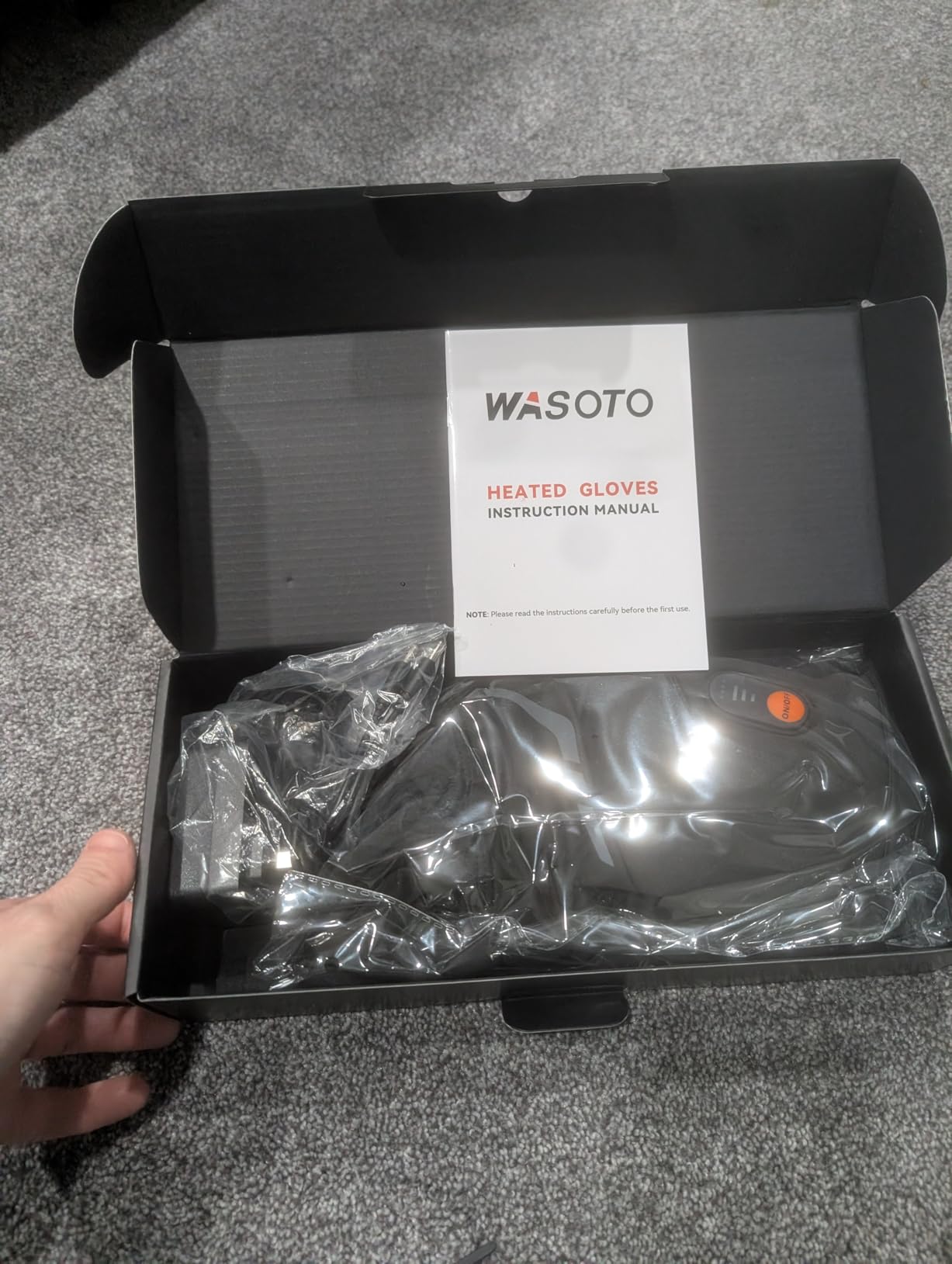 WASOTO Heated Glove Liners for Men Women 7.4V Battery 22.2WH Thin Gloves Electric Rechargeable Touchscreen Heated Work Gloves for Camping Hunting Fishing Hiking Running Driving Arthritis Raynaud customer photo 2