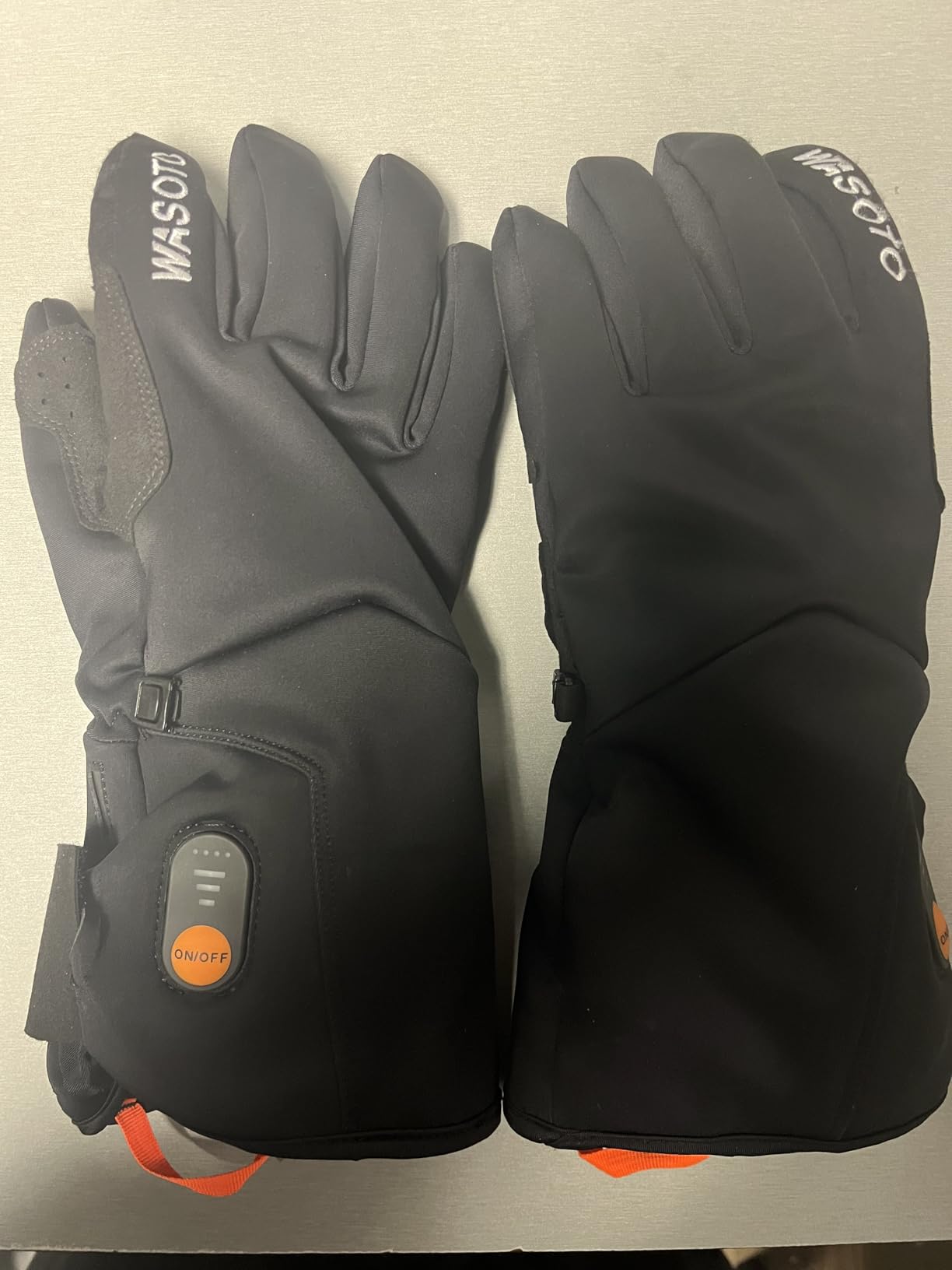 WASOTO Heated Gloves for Men Women, 7.4V 22.2WH Electric Rechargeable Windproof Waterproof Touchscreen Heated Ski Gloves customer photo 1