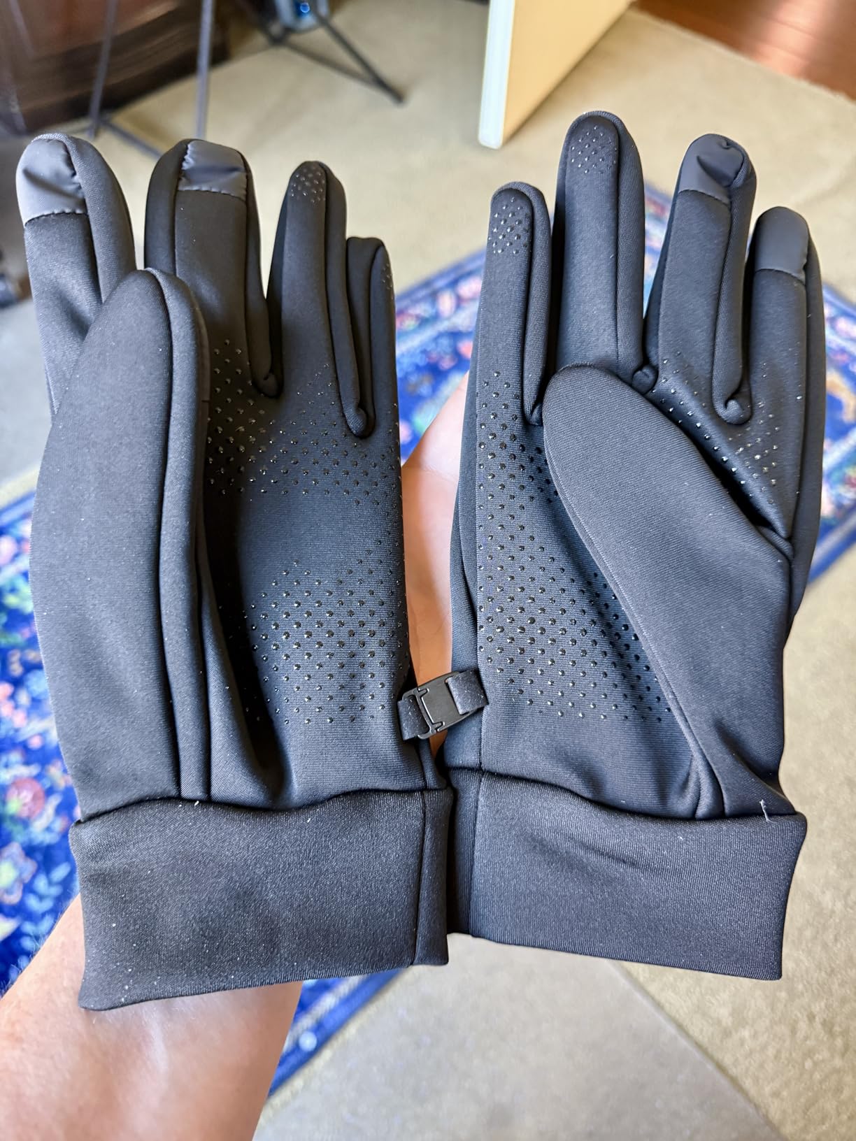 rivmount Winter Gloves Women Men, Cold Weather Touch Screen Liner Glove, Windproof 3-Layers, for Running, Cycling, Biking, Hiking, Driving customer photo 1