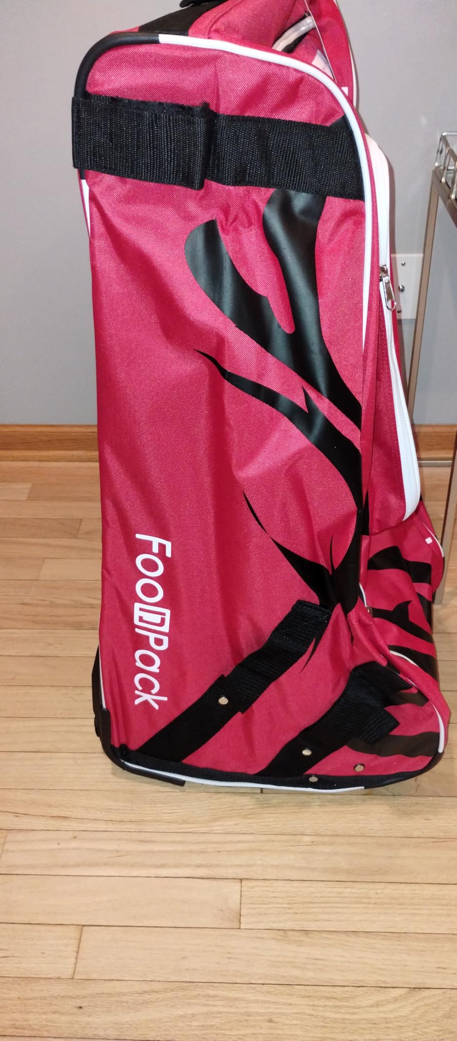 Ice Hockey Equipment Tower Bags, Hockey Bag with Wheels, Youth Rolling Duffle For Junior Players customer photo 2