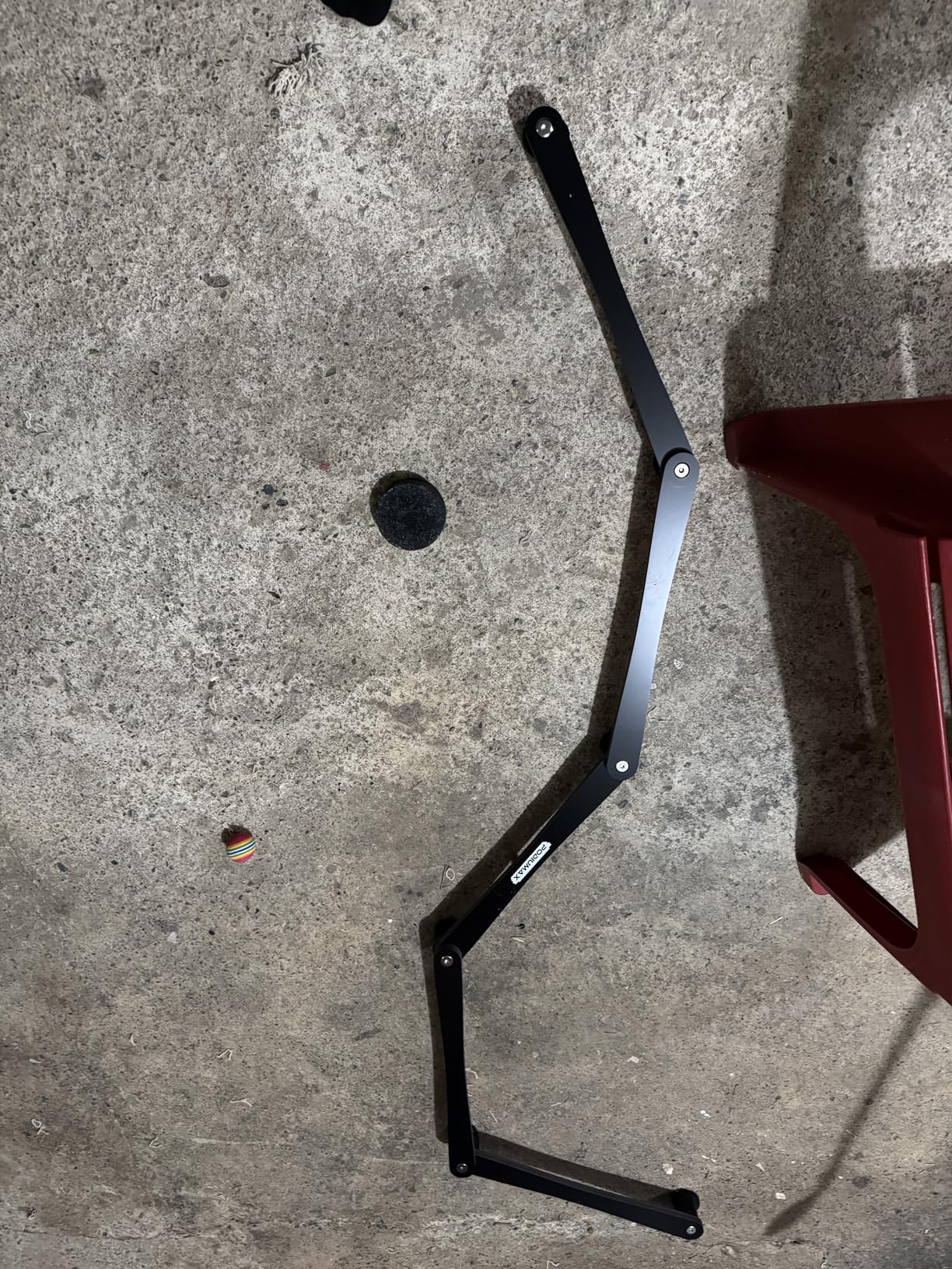 PodiuMax Hockey Stickhandling Trainer 5-Section, Portable Training Equipment and 1 Puck, for Stick Speed and Puck Control, Solid Hockey Training Aids with Adjustable Joints, Suitable for On & Off Ice customer photo 1