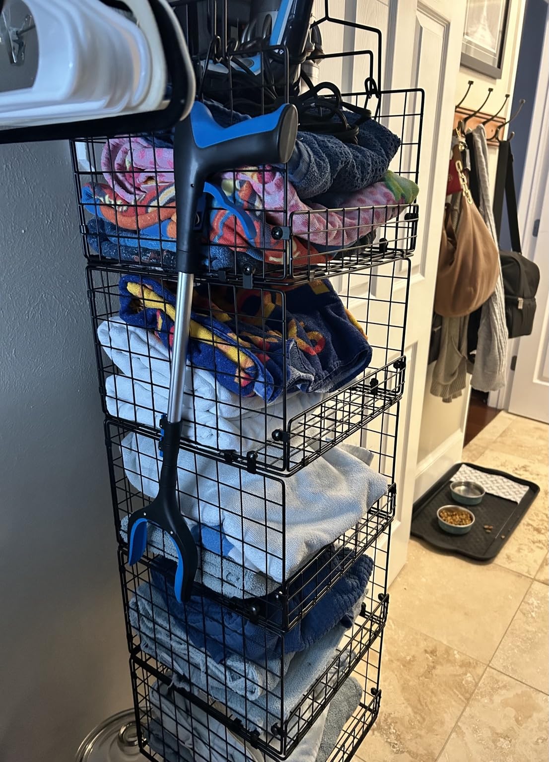 Telescopic Grabber Reacher Tool, 5-Level Adjustable Length (23'' to 41'') - Trash Claw Gripper, Pickup Stick for Litter Picking, Yard Work, and Seniors customer photo 1