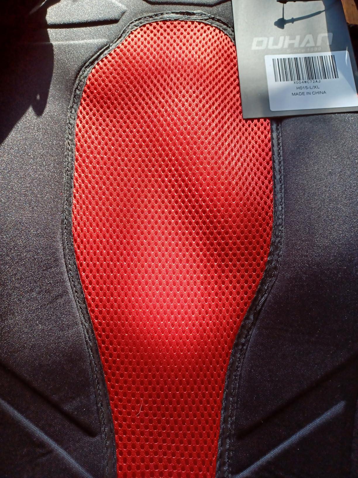 CE Level 2 Certified Motorcycle Back Protector, Lightweight Spine Armor Pad with Adjustable Straps Protective Gear for Motorcycle Riding Jackets, Motocross, Snowboarding, Skateboarding customer photo 2