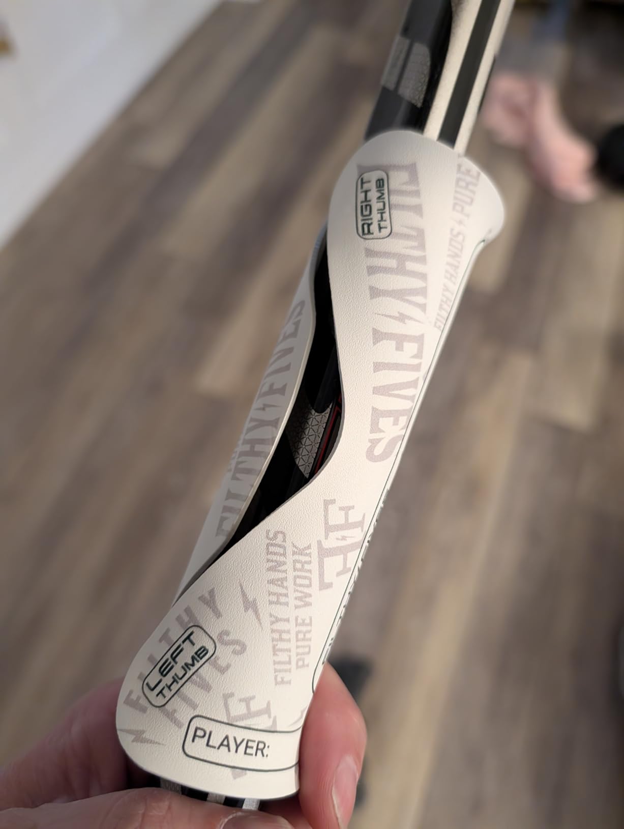 F5 Pro Hockey Stick Handling Trainer - Strengthen Top Hand for Smoother Hockey Stickhandling customer photo 1