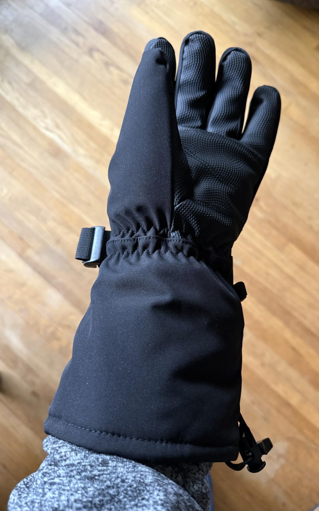 Rechargeable Heated Gloves for Men Women, 7.4V Waterproof Touchscreen Electric Ski Gloves with 3-8 Hours Heating for Winter Outdoor Work, Skiing, Hunting, Hiking, Camping, Riding, Fishing customer photo 1