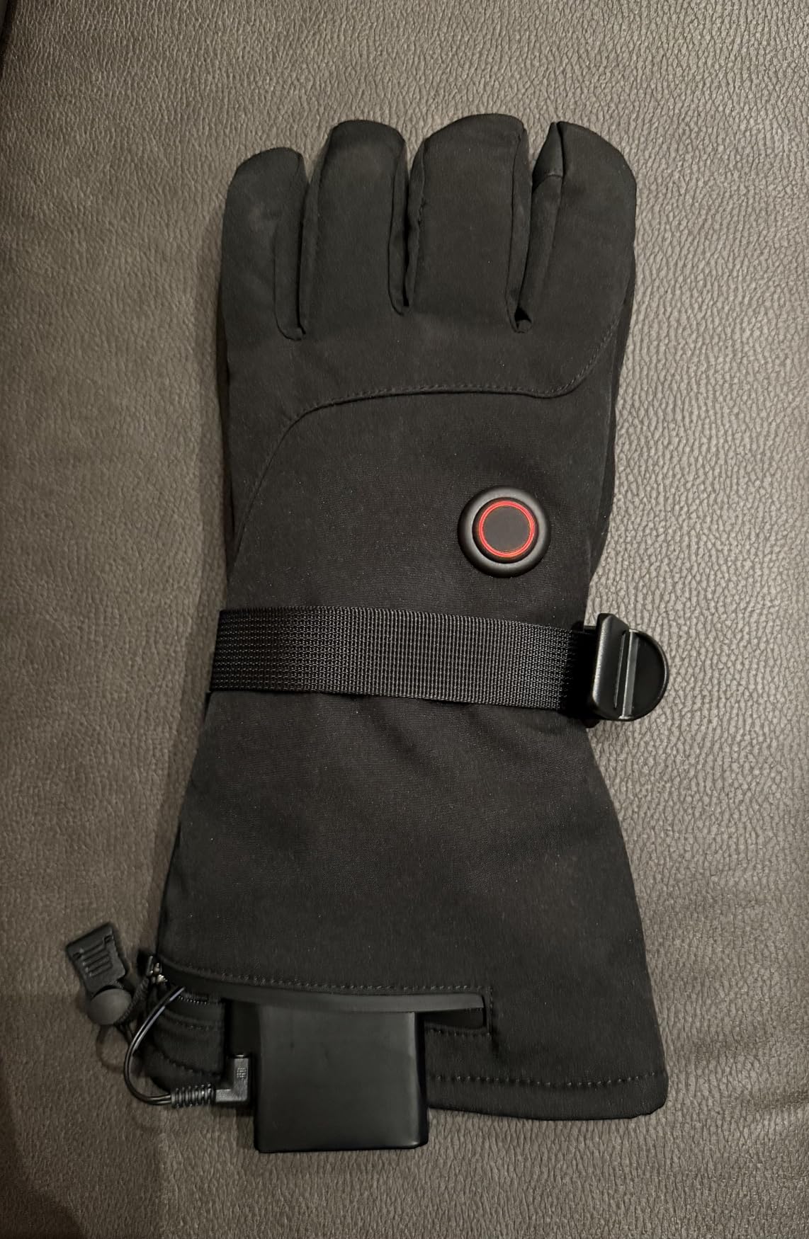 Rechargeable Heated Gloves for Men Women, 7.4V Waterproof Touchscreen Electric Ski Gloves with 3-8 Hours Heating for Winter Outdoor Work, Skiing, Hunting, Hiking, Camping, Riding, Fishing customer photo 2