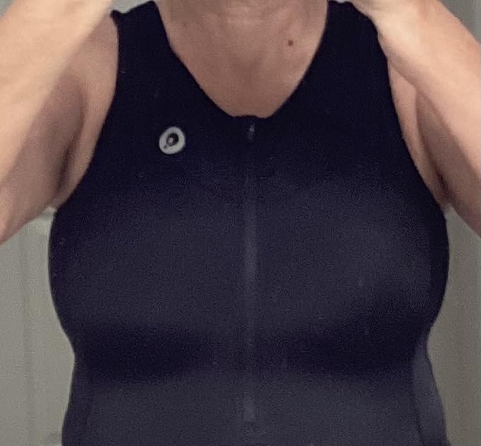 Women's Sleeveless Triathlon Suit One-Piece Trisuit for Swim Bike Run, Aero Fit, Race & Training, Padded, 2 Pockets customer photo 2