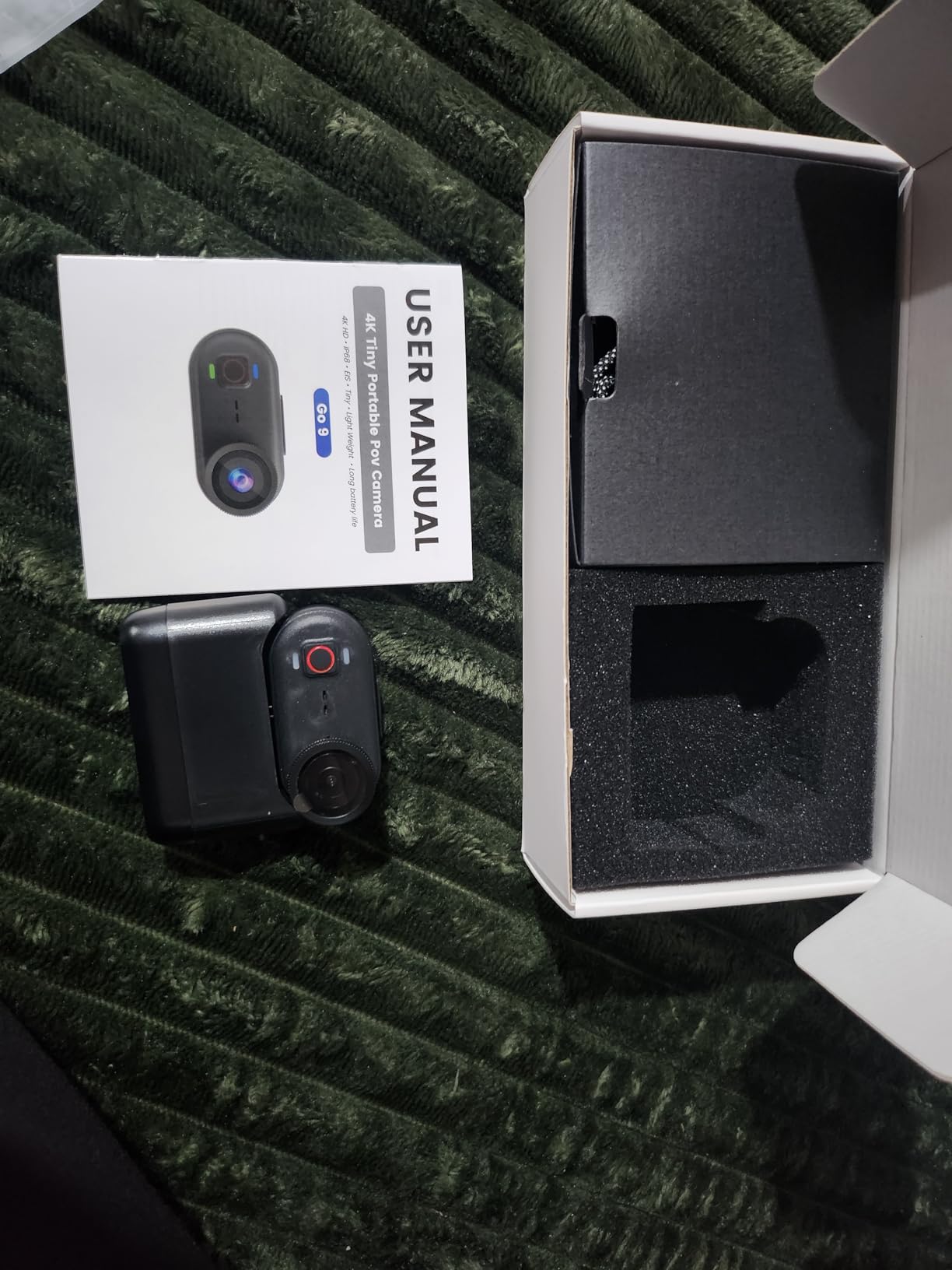 toberto 4K Thumb Action Camera, Mini Body Camera with WiFi, Magnetic Wearable 150° Hands-Free Recording POV Camera, EIS Stabilization, Waterproof, 64GB, Mount Anywhere for Sports Vlogging (Black) customer photo 2