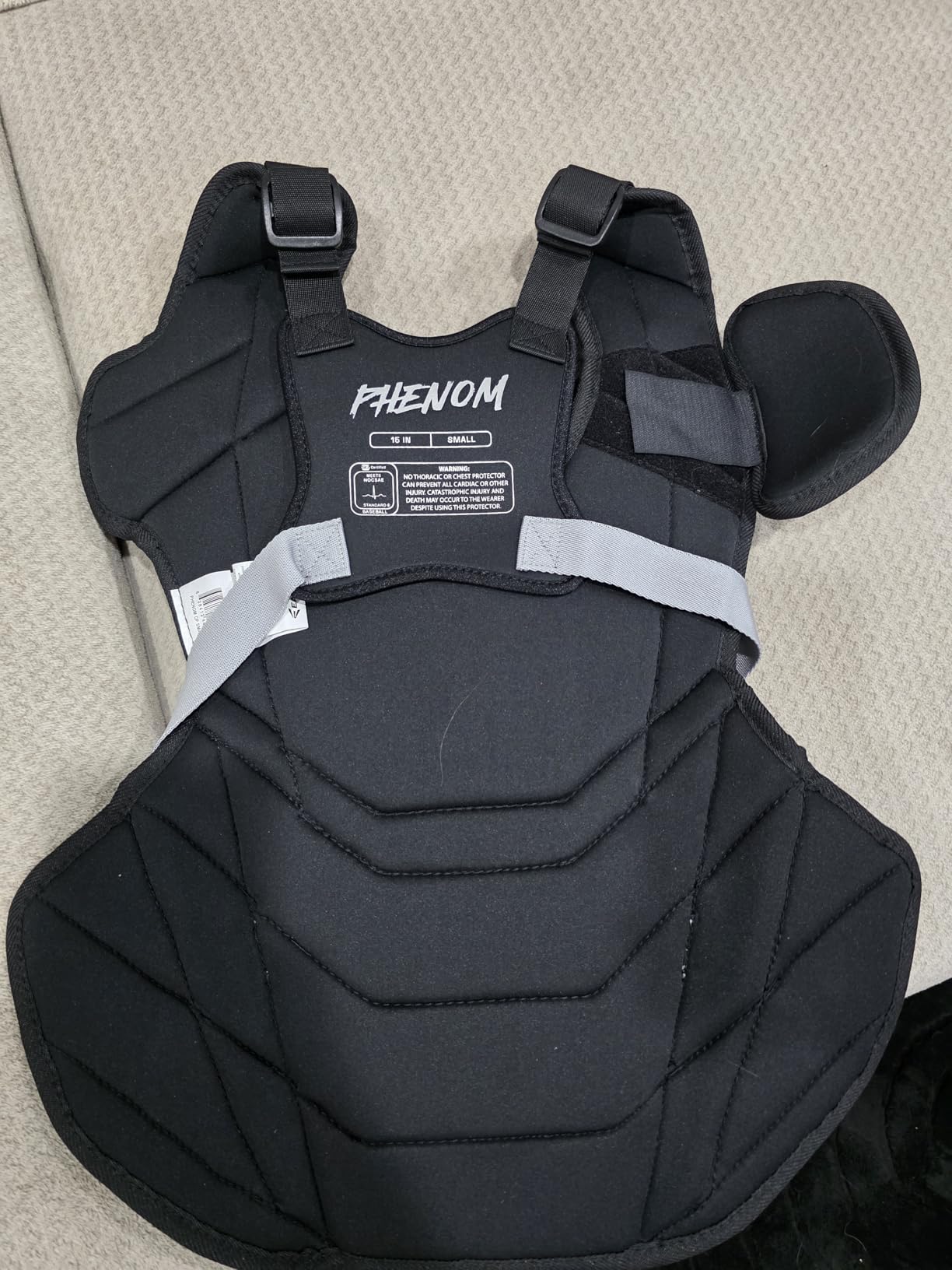 Easton Phenom Series Catcher's Chest Protector - NOCSAE Certified customer photo 2
