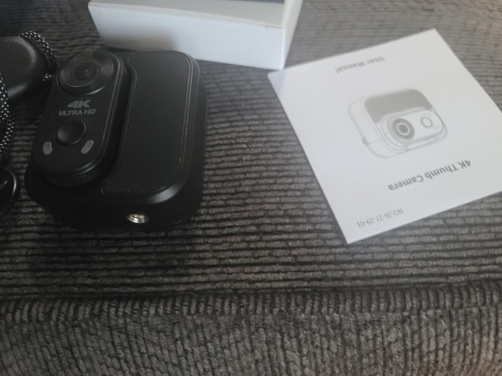 4K Mini Body Camera, Thumb Size POV Cam Action Camera with WiFi, EIS Stabilization, Magnetic Mount, 64GB Storage, Charging Case, Hands-Free Recording for Content Creator TikTok YouTube Vlogging customer photo 2