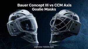 Bauer Concept III vs CCM Axis Goalie Masks