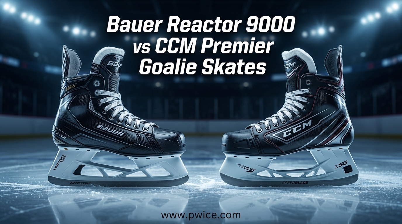 Bauer Reactor 9000 vs CCM Premier Goalie Skates