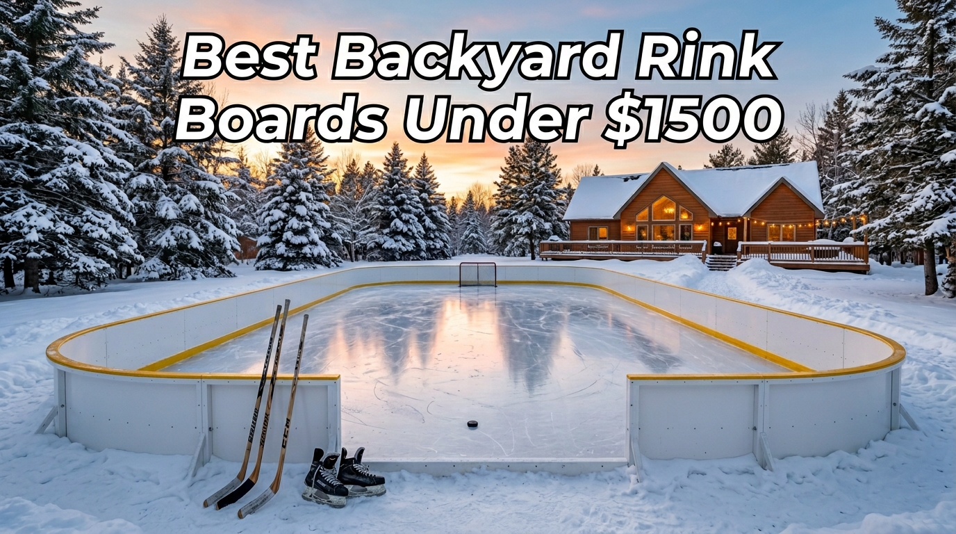 Best Backyard Rink Boards Under $1500
