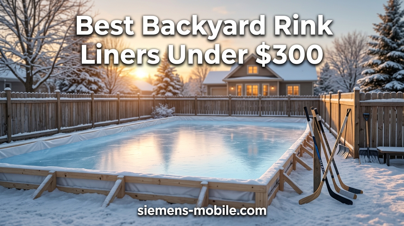 Best Backyard Rink Liners Under $300