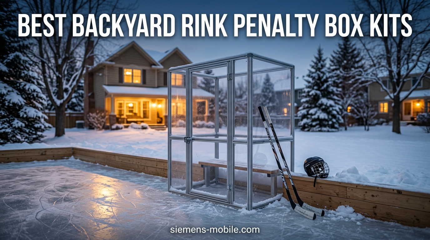 Best Backyard Rink Penalty Box Kits