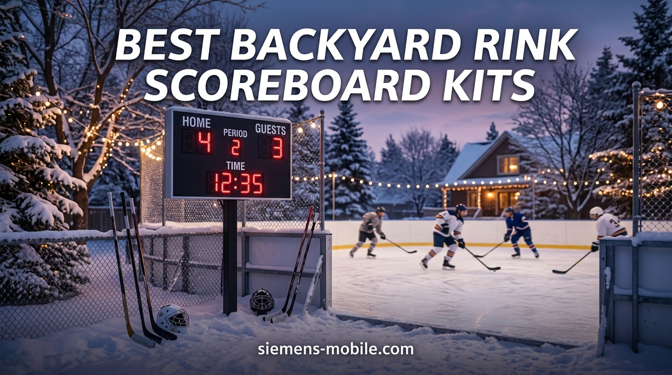 Best Backyard Rink Scoreboard Kits