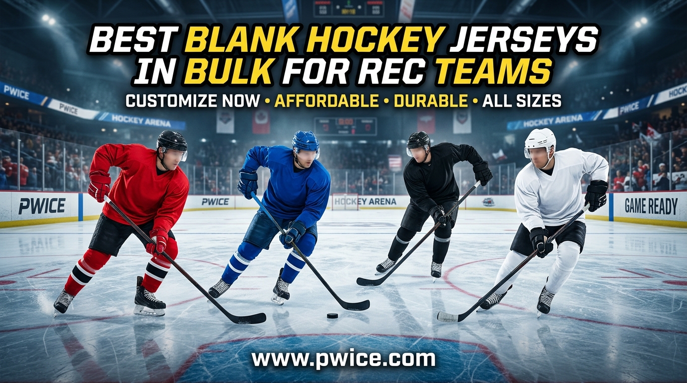 Best Blank Hockey Jerseys in Bulk for Rec Teams