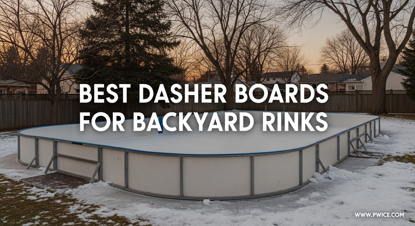 Best Dasher Boards for Backyard Rinks