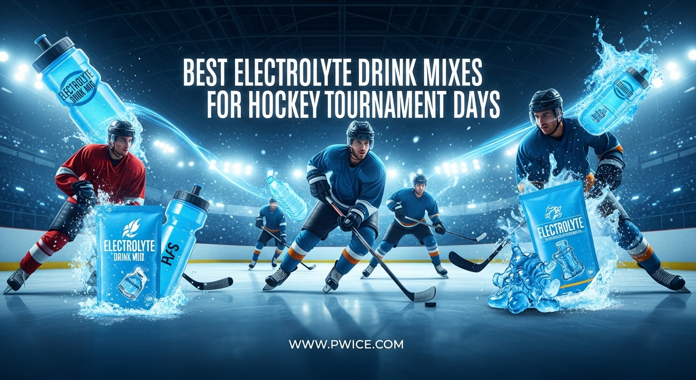 Best Electrolyte Drink Mixes for Hockey Tournament Days