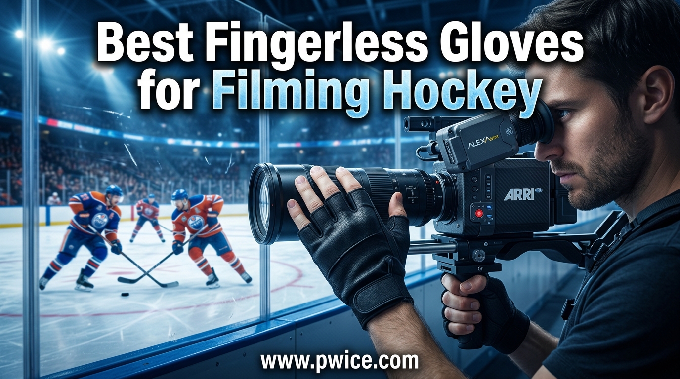 Best Fingerless Gloves for Filming Hockey