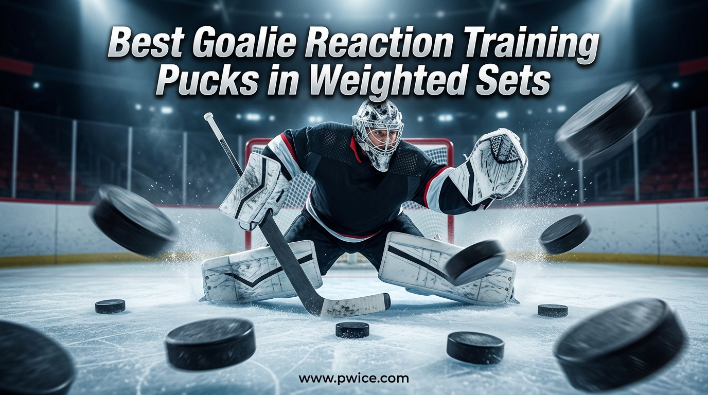 Best Goalie Reaction Training Pucks in Weighted Sets