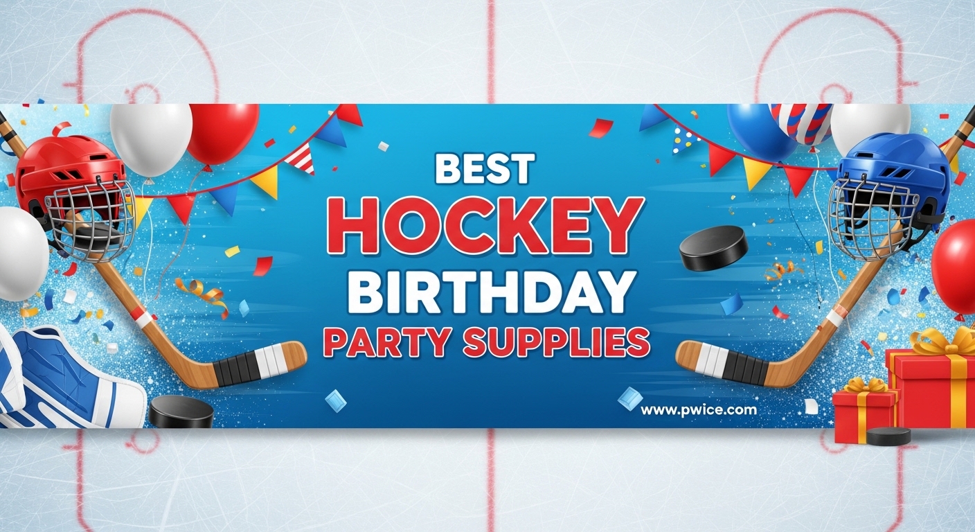 Best Hockey Birthday Party Supplies