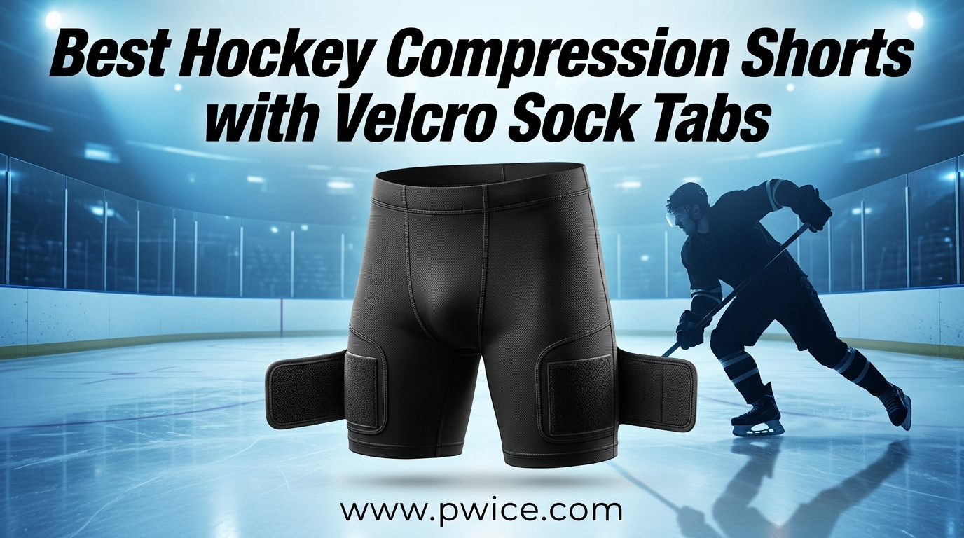 Best Hockey Compression Shorts with Velcro Sock Tabs