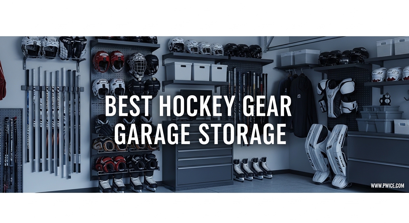 Best Hockey Gear Garage Storage