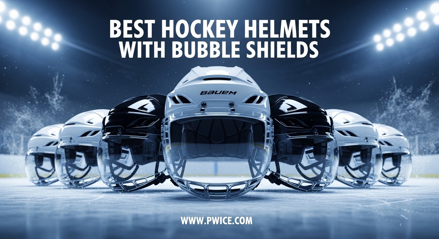 Best Hockey Helmets with Bubble Shields