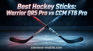 Best Hockey Sticks Warrior QR5 Pro vs CCM FT6 Pro