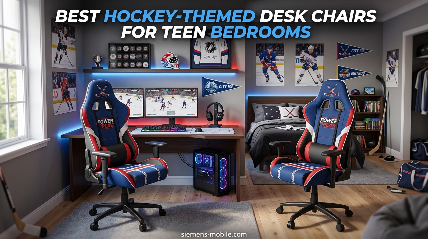 Best Hockey-Themed Desk Chairs for Teen Bedrooms