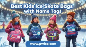Best Kids Ice Skate Bags with Name Tags