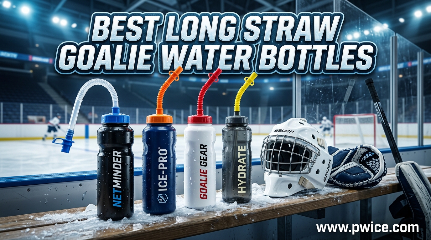 Best Long Straw Goalie Water Bottles