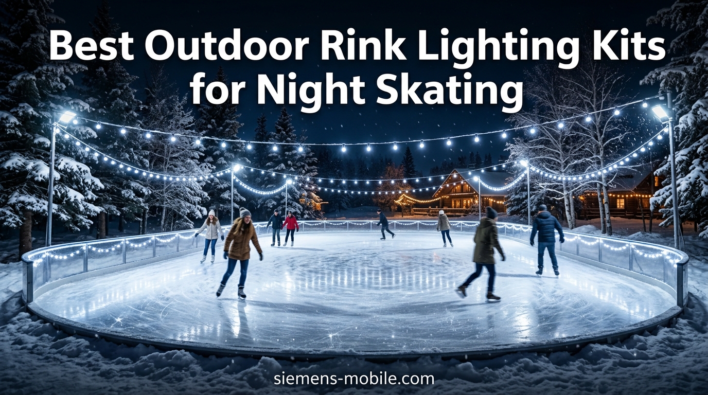 Best Outdoor Rink Lighting Kits for Night Skating