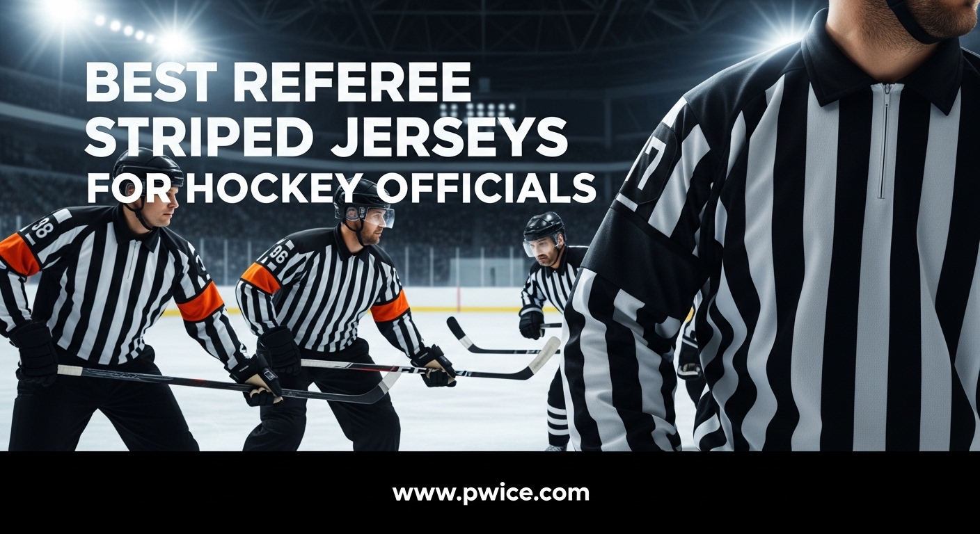 Best Referee Striped Jerseys for Hockey Officials