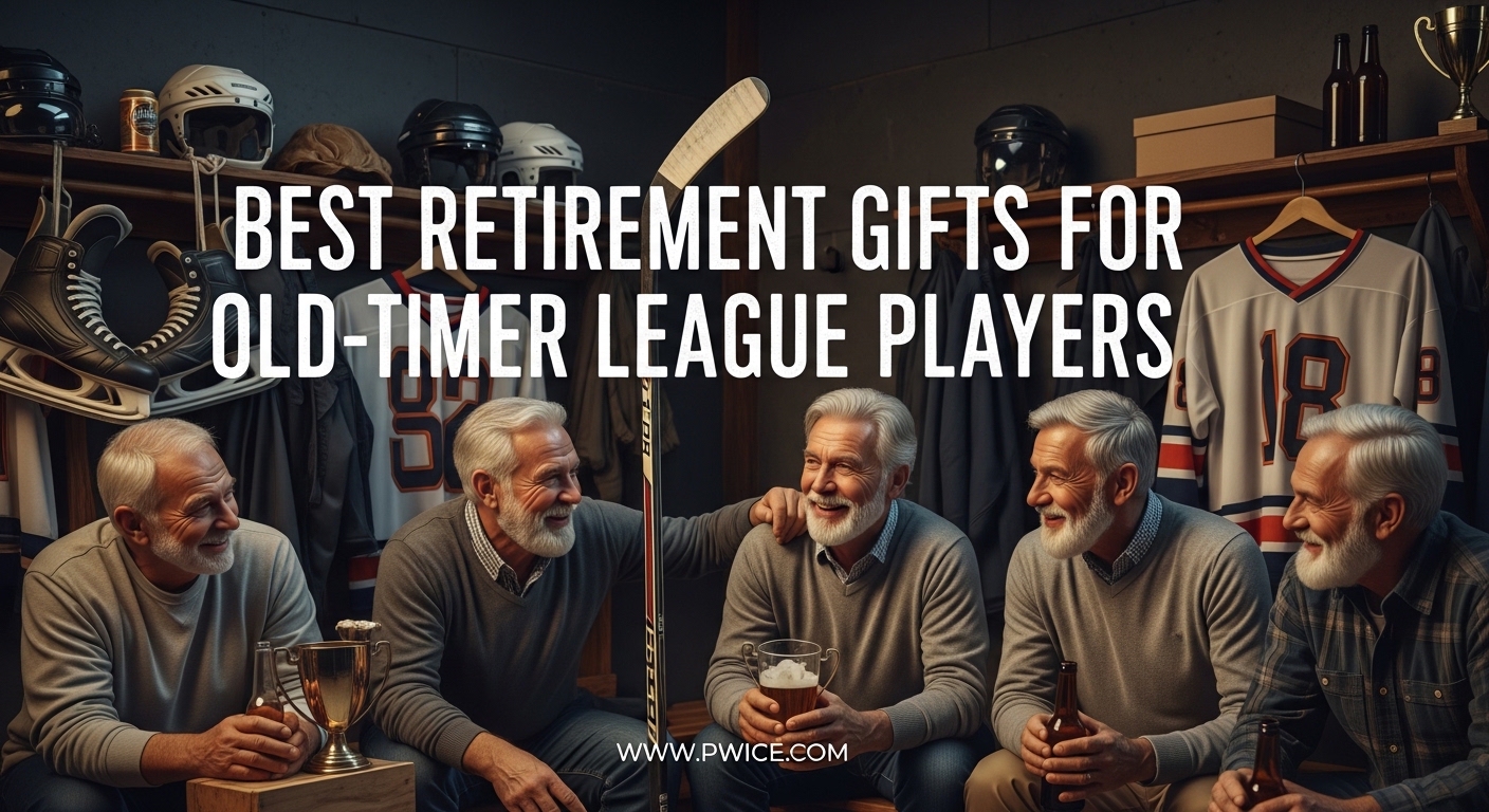 Best Retirement Gifts for Old-Timer Beer League Players
